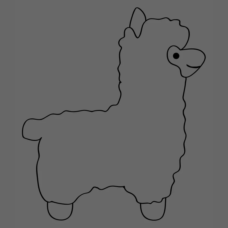 lama alpaca comic