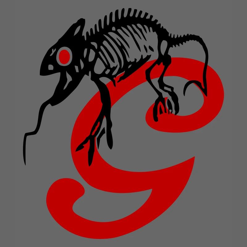 Gecko, Eidechse, Initiale