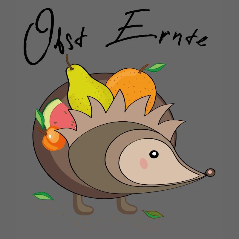 Obst Ernte Igel