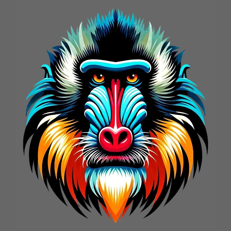Mandrill-Affe