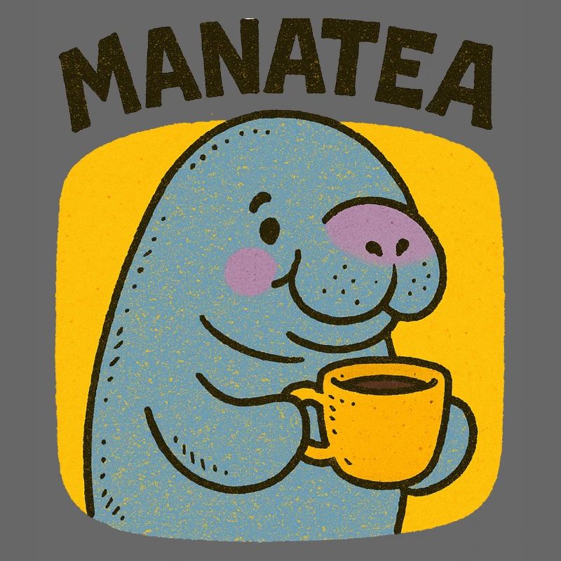 Manatea-Jubel: Manati schlürft Tee