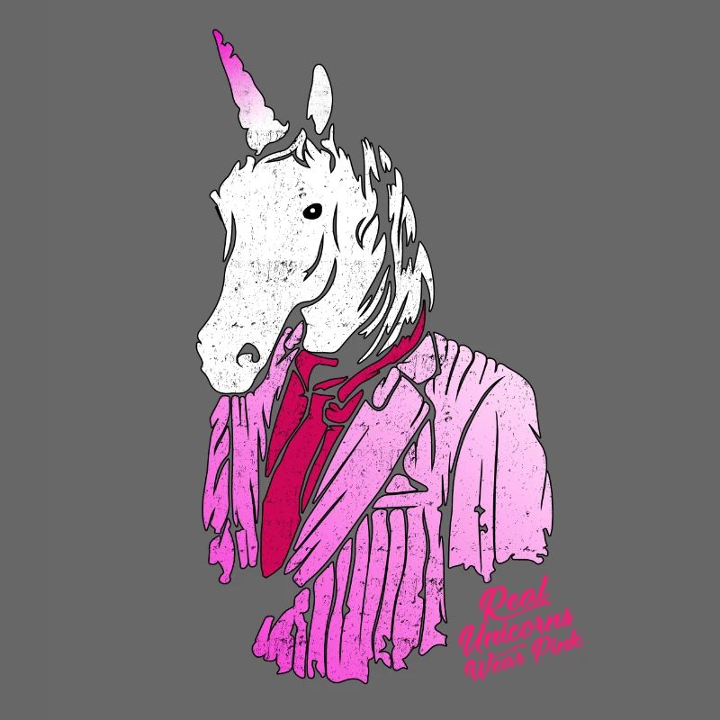 taille basse licorne rose