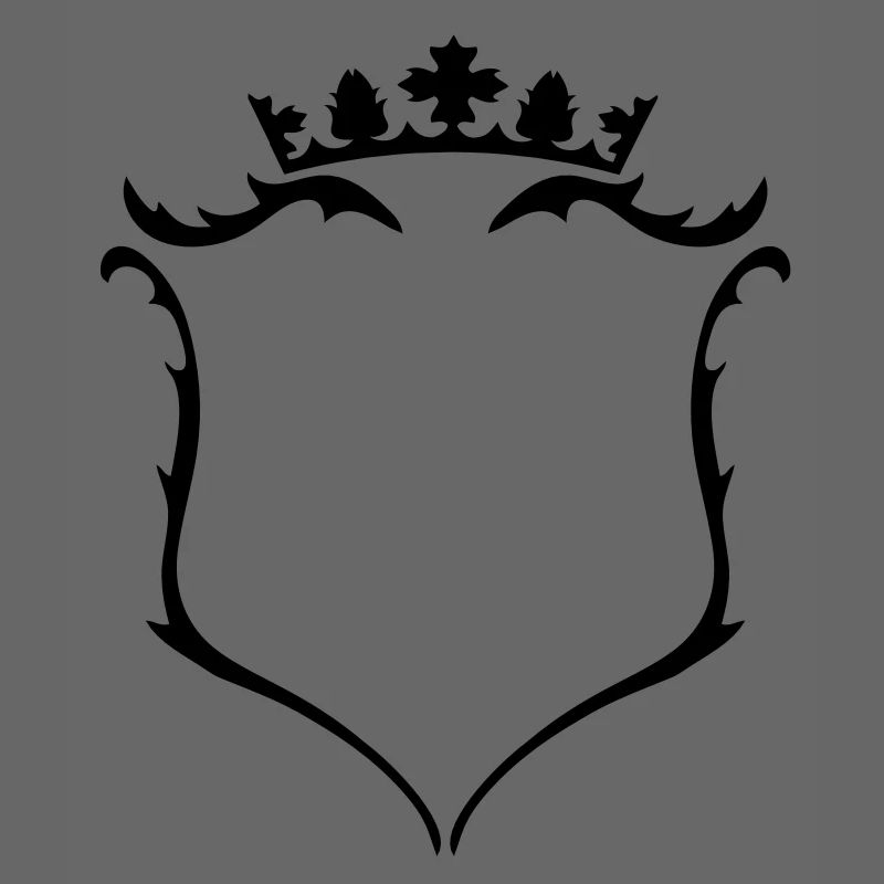 Wappen mit Krone