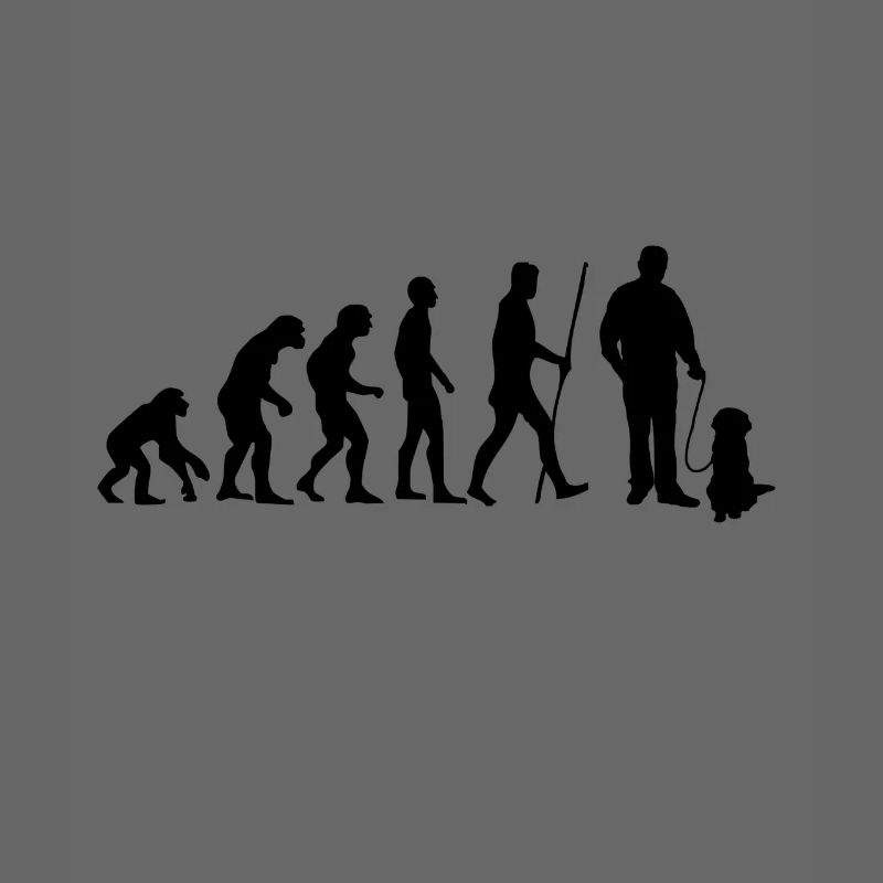 Evolution propriétaire avec le chien comme un cadeau