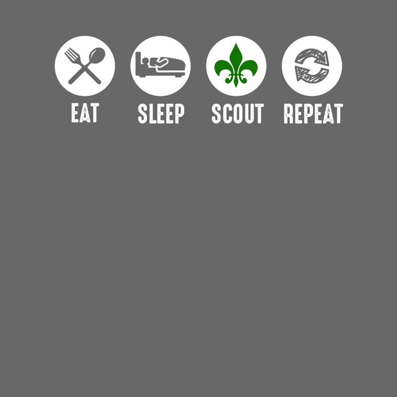 Eat Sleep Scout Repeat