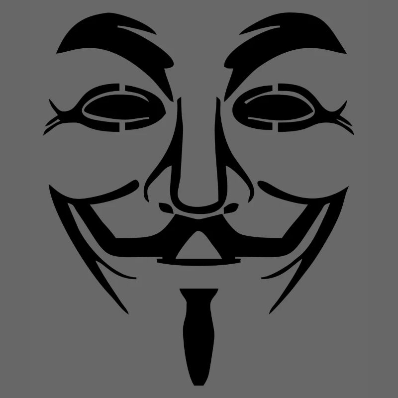 V like Vendetta - Anonymous! Gift idea