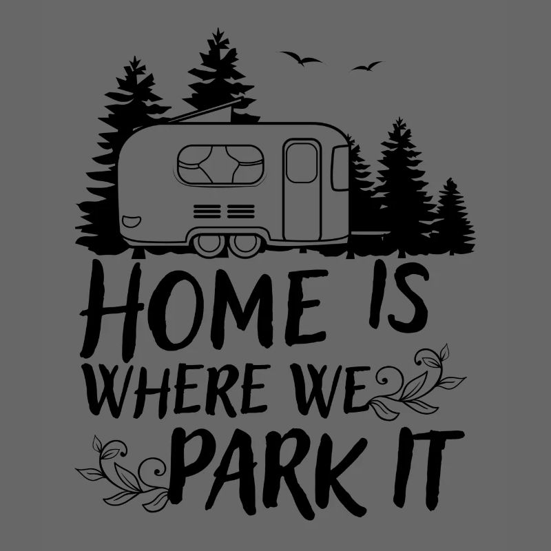 Camper camping camping gift caravan saying