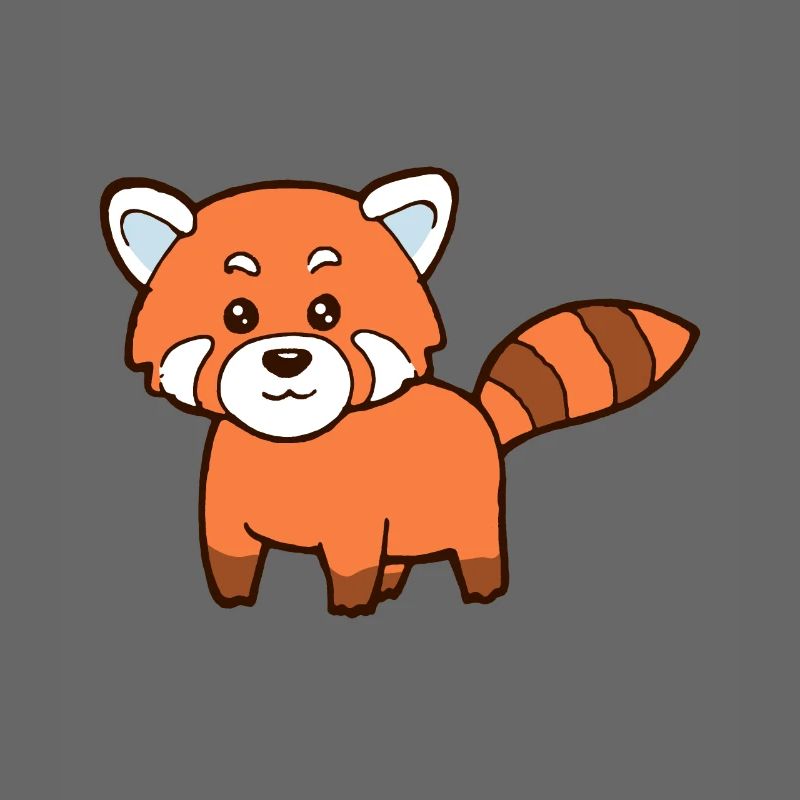 Süßer Katzenbär Roter Panda Red Panda