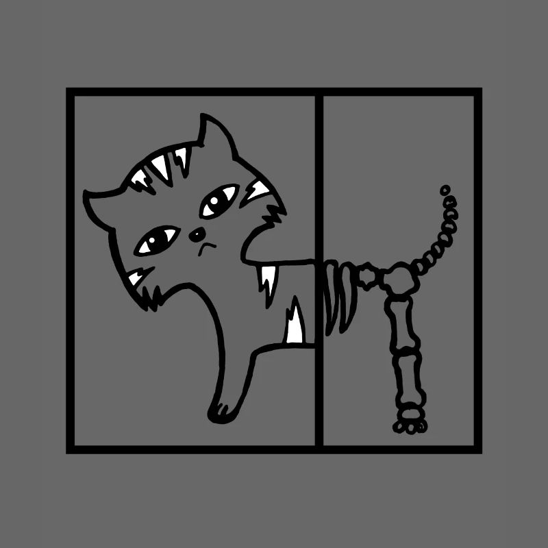 La physique du chat de Schroederer Cat Schrödinger