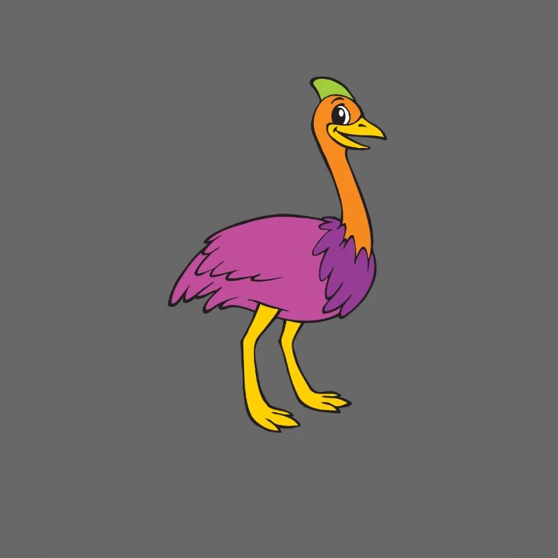 Vogel Strauß