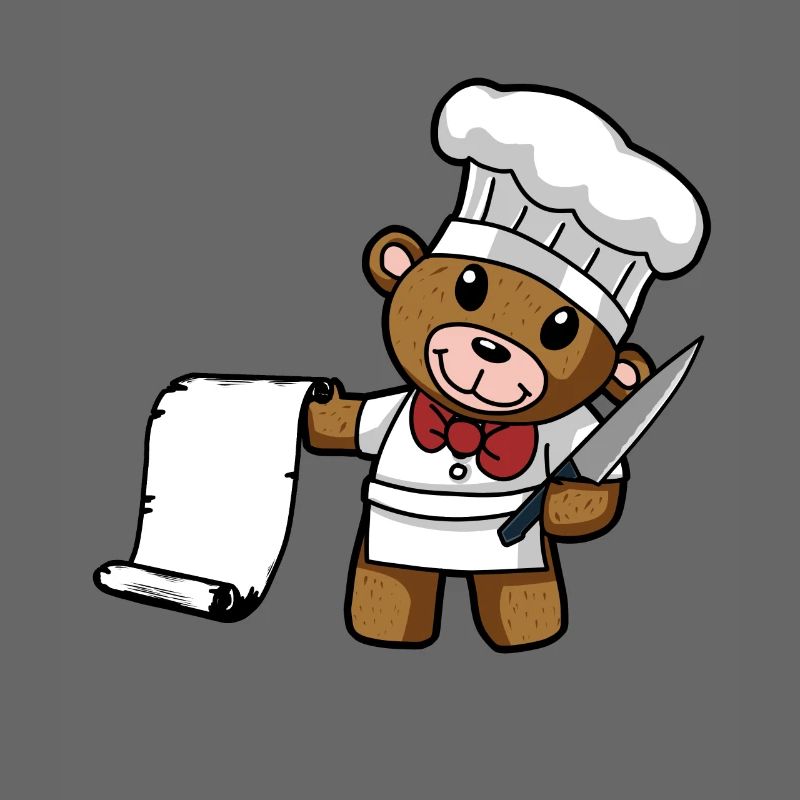 Chef Kitchen Restaurant Gourmet Chef Chefs Teddy