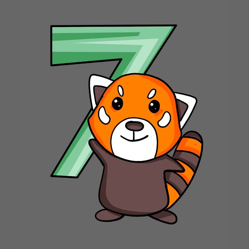 Panda rouge