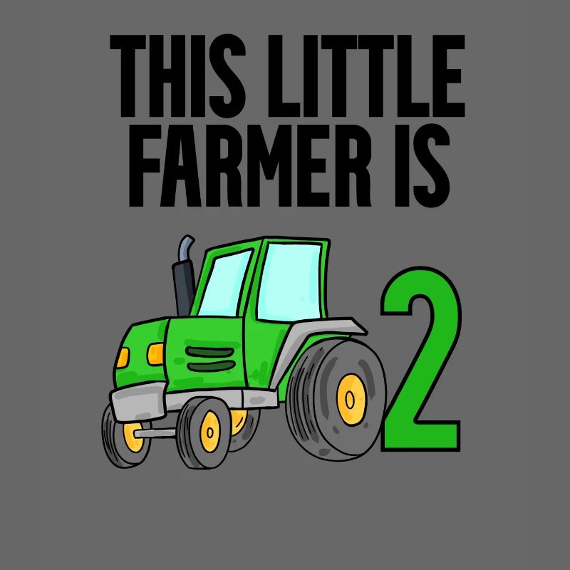 Traktor 2 Jahre Junge 2. Geburtstag Sohn