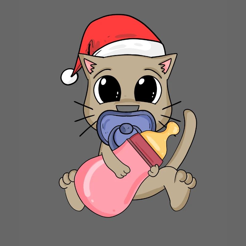 Bébé Chat Noël