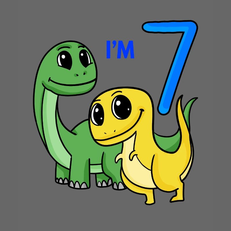 7. Geburtstag Junge - 7 Jahre Geschenk