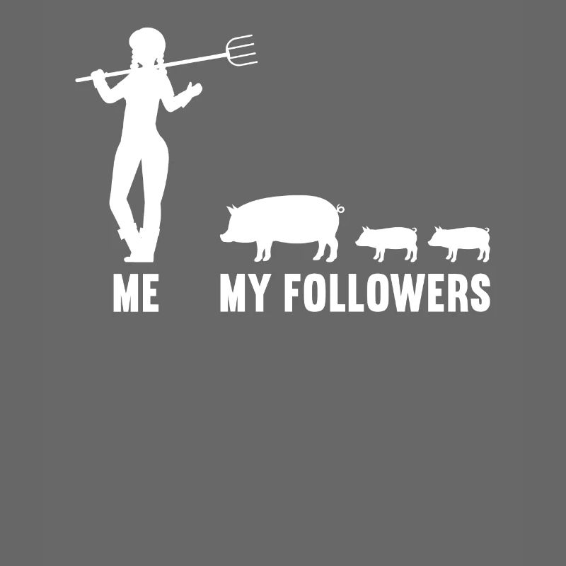 Moi et mes disciples éleveurs de cochons cochons