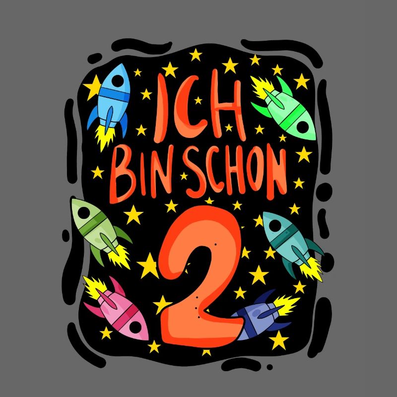 2 Jahre alt Junge - 2 Geburtstag - Ich bin 2