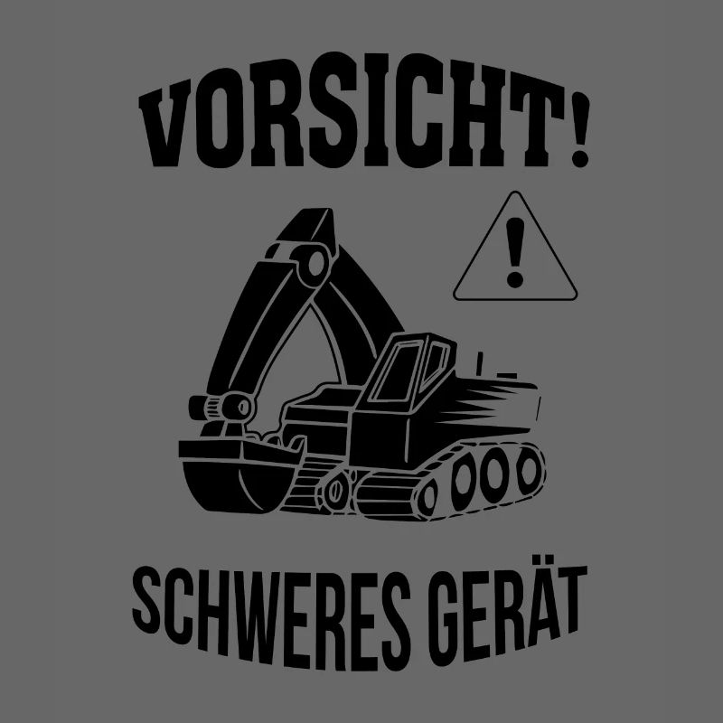 Bagger Baggerfahrer Baugeräteführer Schweres Gerät
