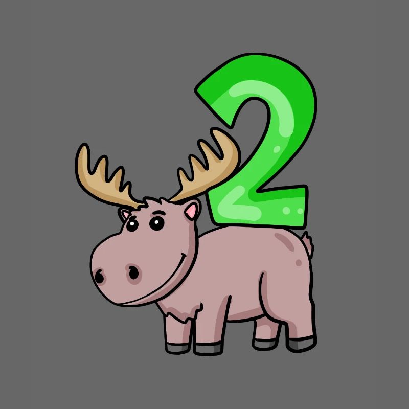 2 Jahre alt - 2 Geburtstag - Ich bin 2