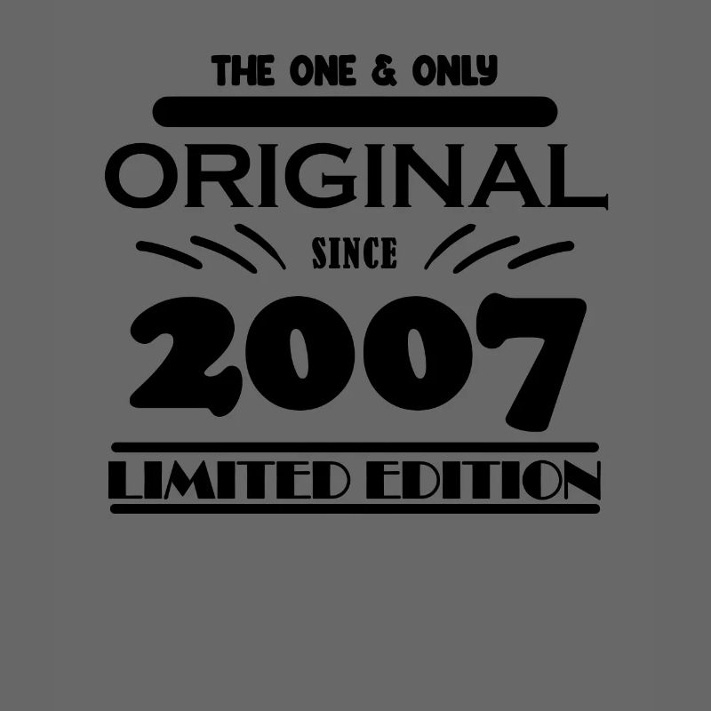 2007 - Année de construction 2007 - Millésime 2007