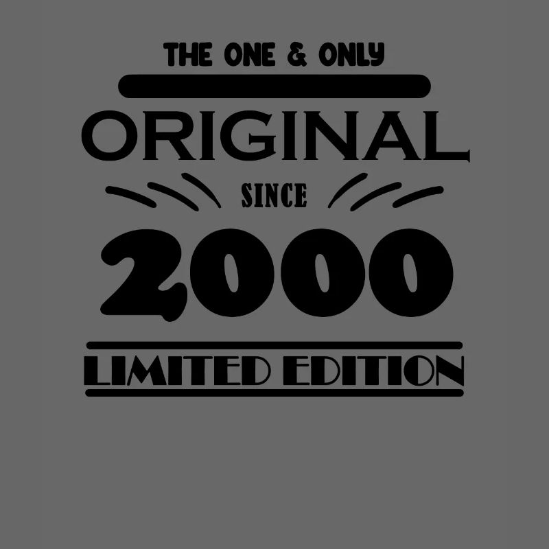 2000 - Année de construction 2000 - Année de naissance 2000