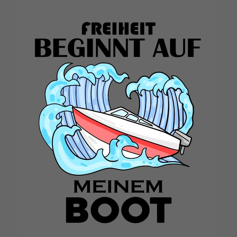 Boot Spruch Geschenk