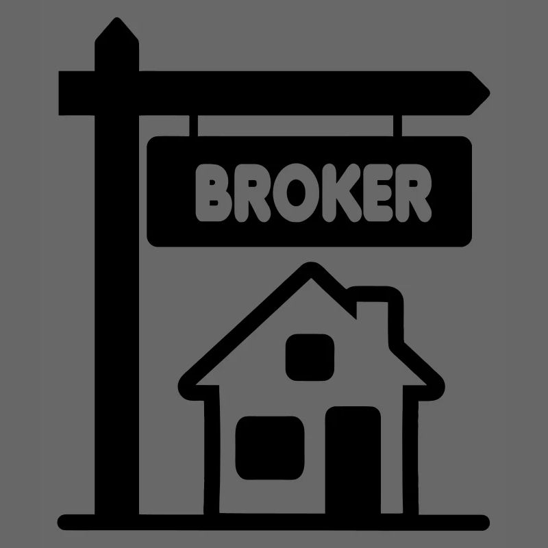 Broker with text BROKER