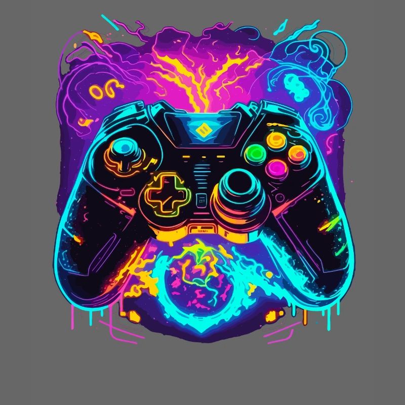 Power Graffiti Gaming Controller