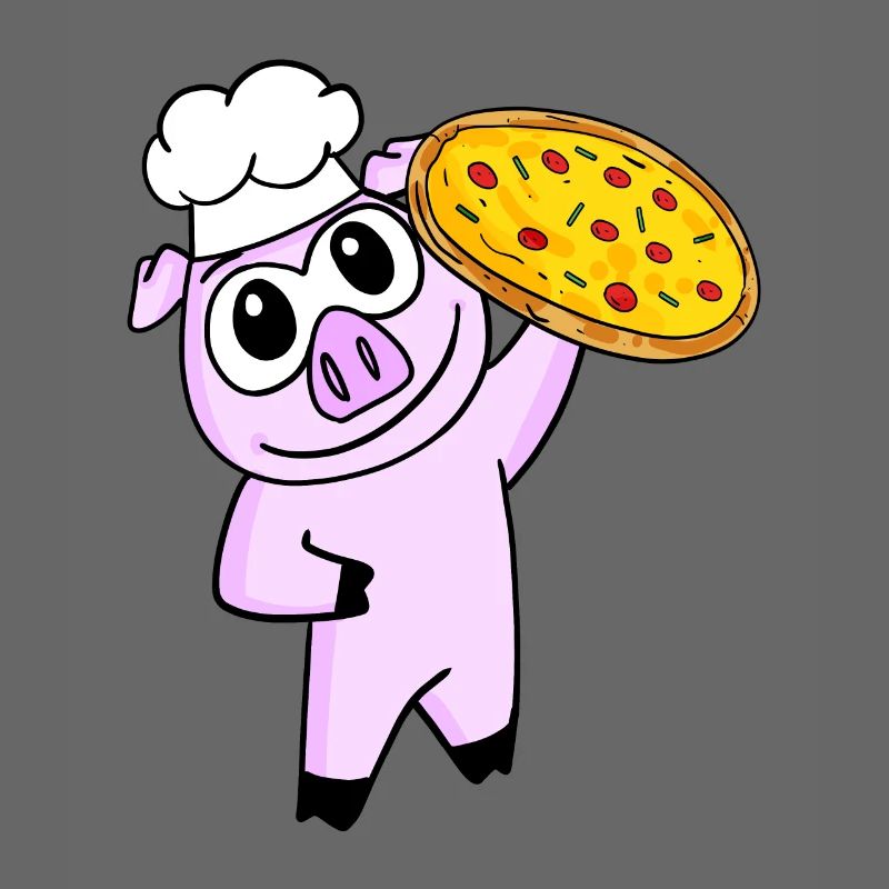pizza maker pizza chef pork italy