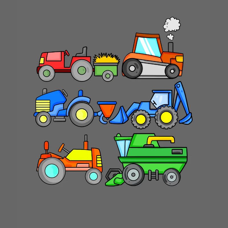Construction site vehicles