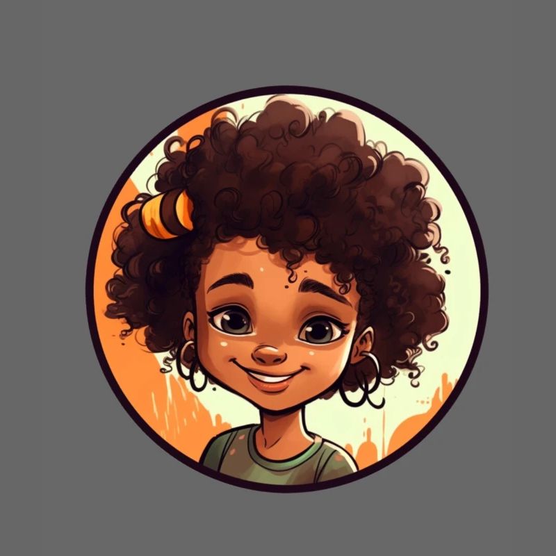 Lebendige Comic-Charakter Illustration