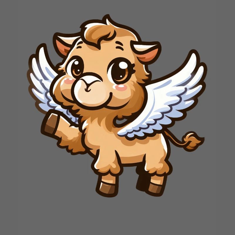 Angel Camel: Celestial Comic Style