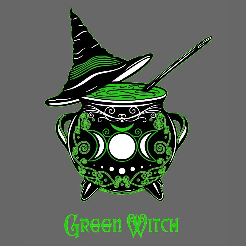 Chaudron Sorcière Chaudron Sorcière Verte