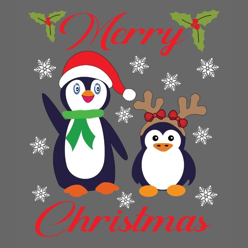 JOYEUX NOËL AVEC LES PINGOUINS DE NOËL