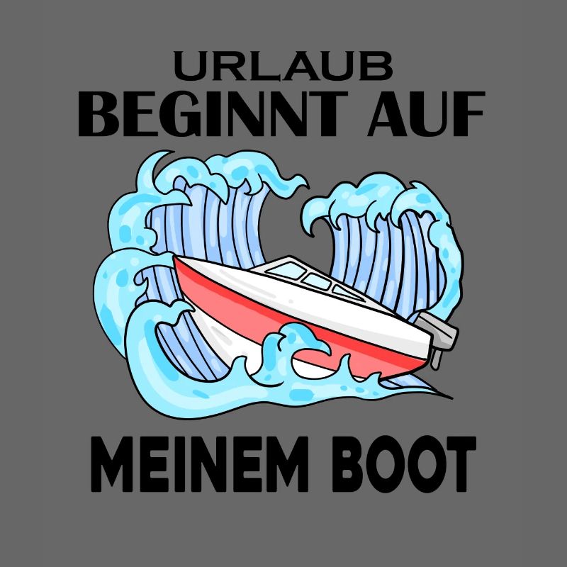 Urlaub Boot Spruch