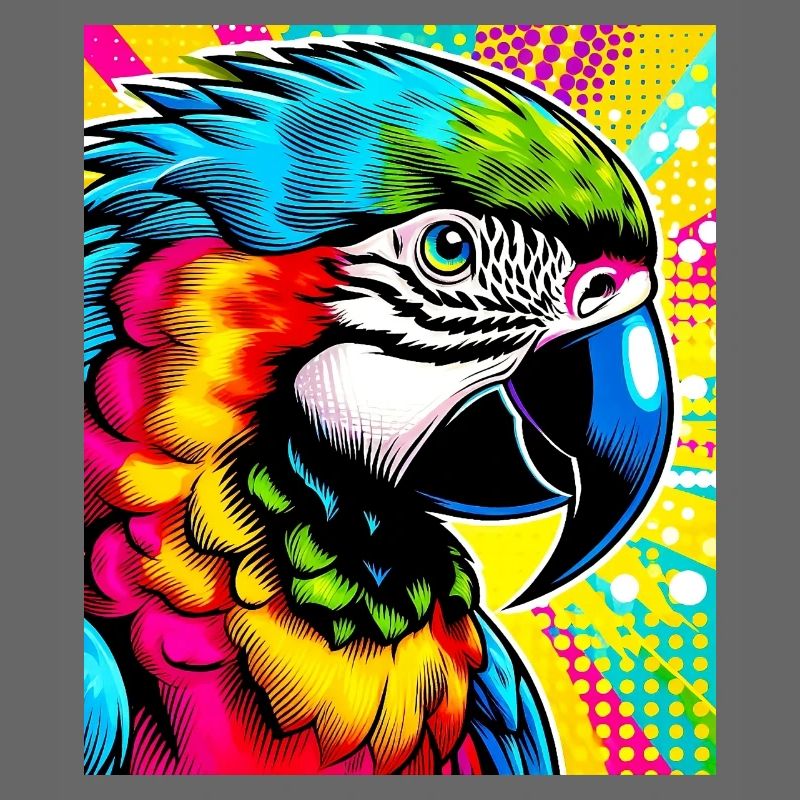 Papagei Pop Art