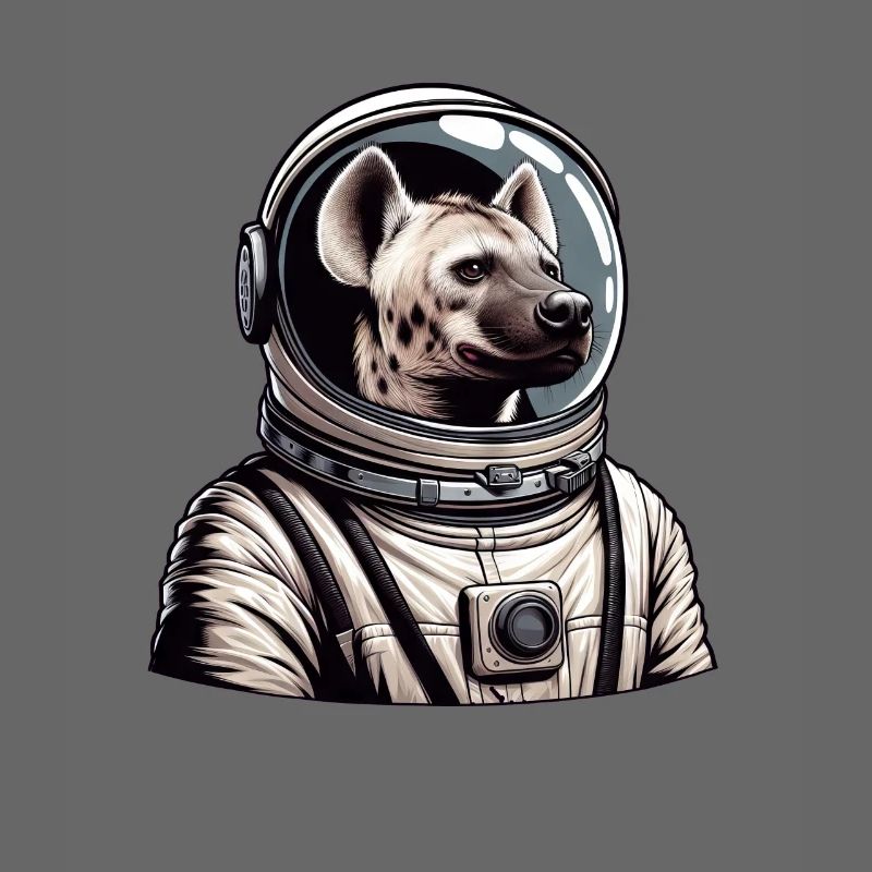 Hyène astronaute Space Pride