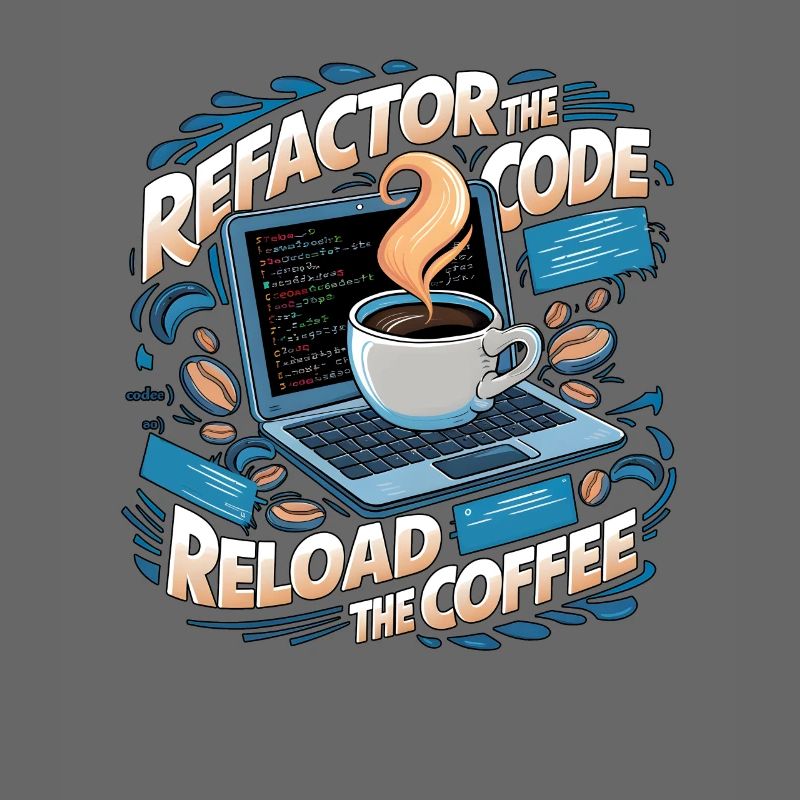 Programmers generate code from coffee