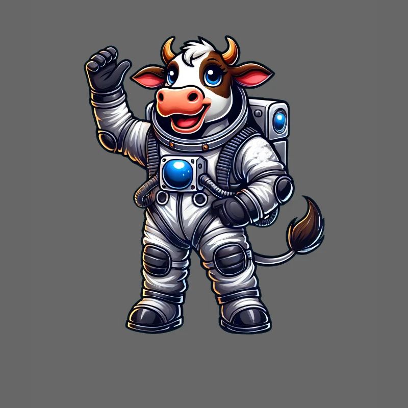 Astronaute Vache Cosmonaute de l’univers de l’espace