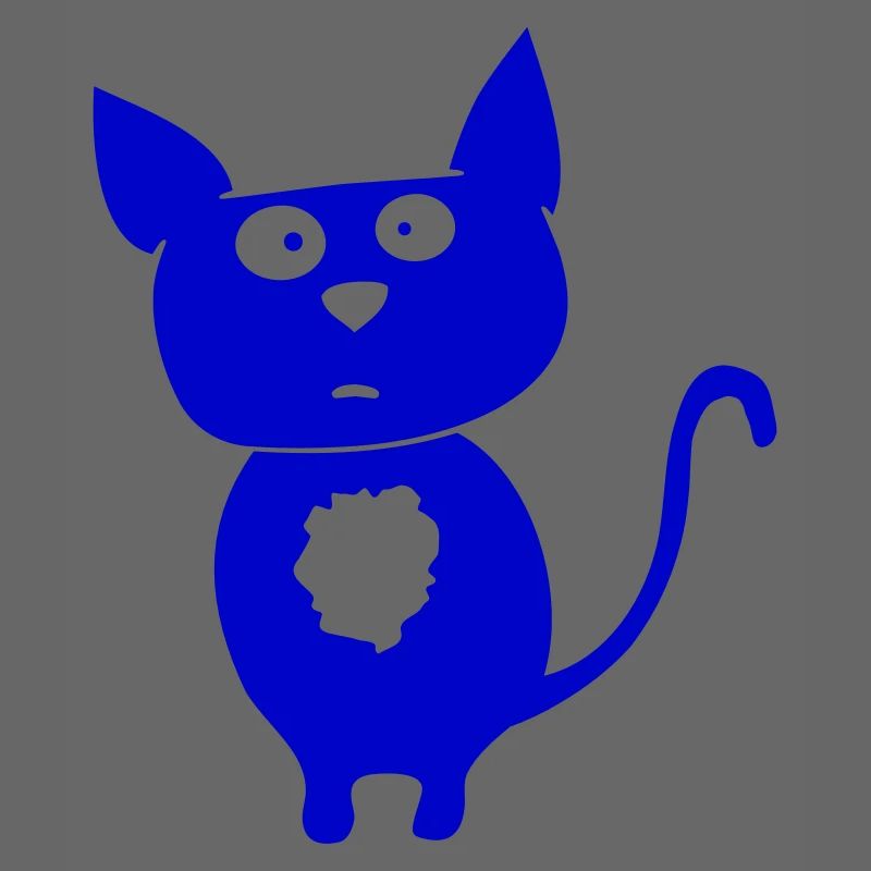 Confused cat looking curious funny grimace