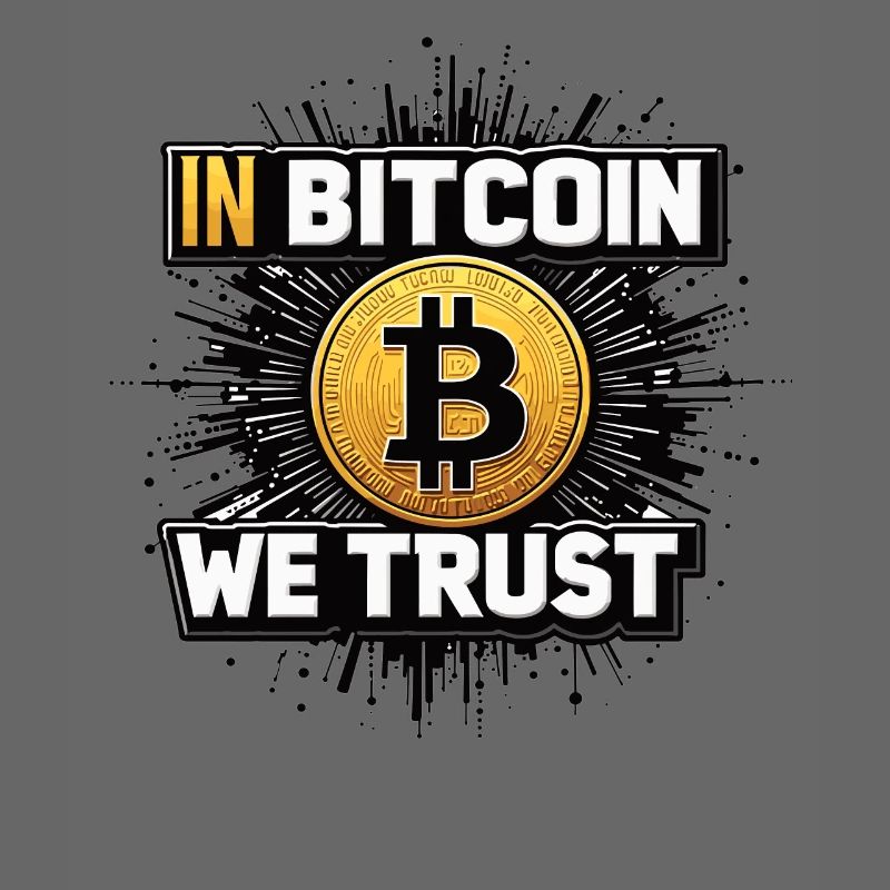 In Bitcoin We Trust Cryptocurrency Btc Bitcoin