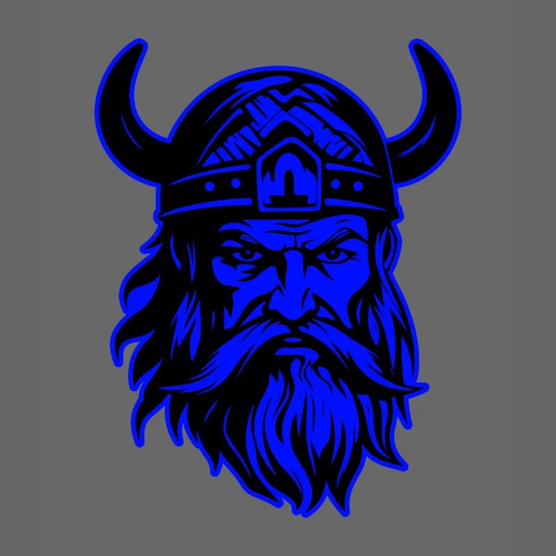 Wikinger Porträt Valhalla Krieger