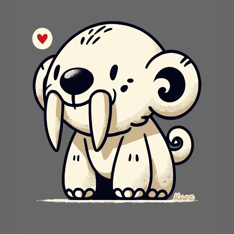 Cute Sabertooth Animal