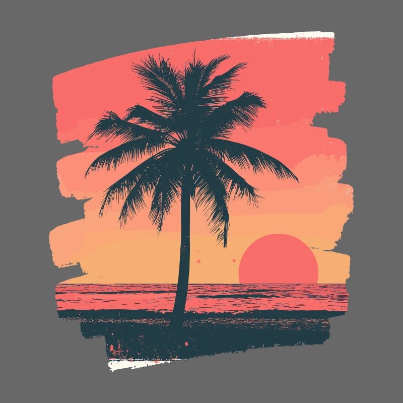 Palm Tree Sunset