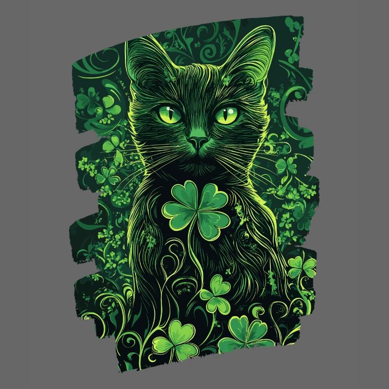 Chat de la Saint-Patrick