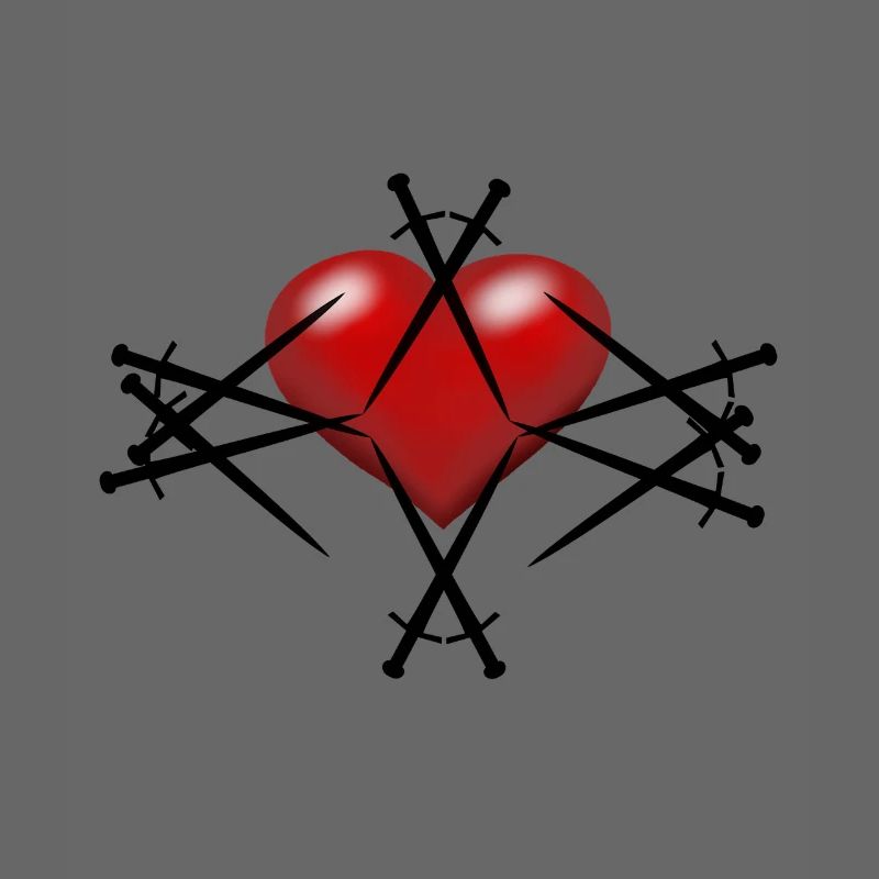 Épée Épées Coeur Guerrier Épéiste