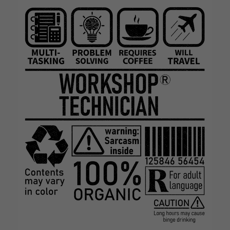 Workshop Technician multi tasking problem solving