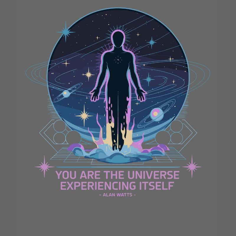 Être céleste | Alan Watts Citation Conception