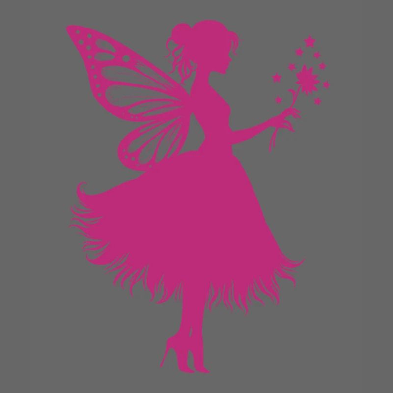 Fée magique avec fleur