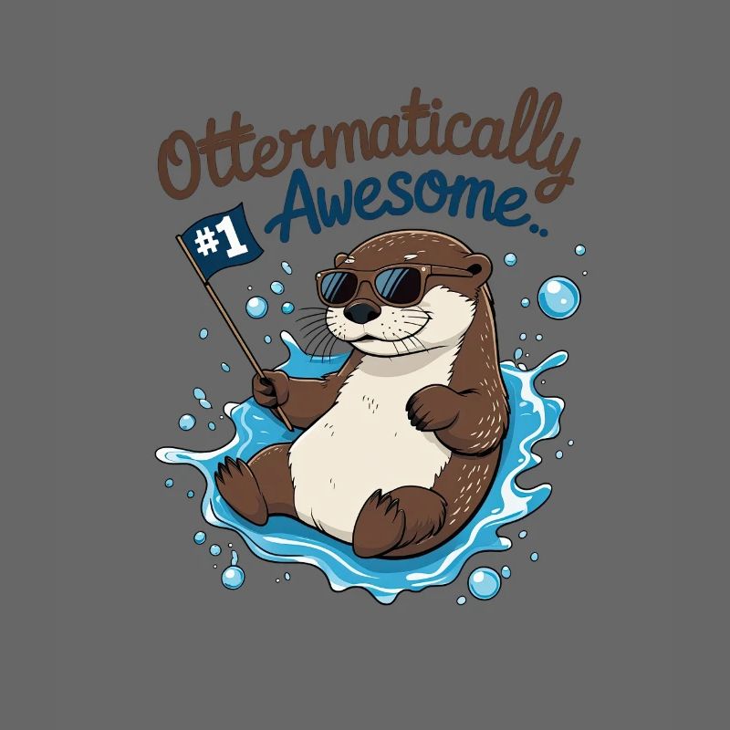 Otter-like cool – Funny Otter